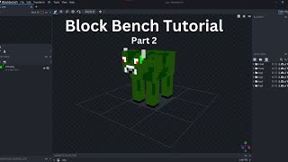 BlockBench Part 2  Modeling a Medium Zombified Cow Model [upl. by Aneeh]