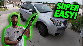 Complete NEWBS Guide On How To Replace A CV AXLE And Other Subaru Things [upl. by Eenahpets]