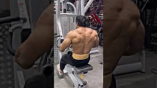 Back workout 💪💯 gym motivation status shortvideo status motivation trending shorts gymstatus [upl. by Tennek842]