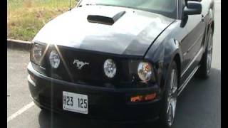 Ford Mustang GT V8 46L noire 2008 335231 [upl. by Walke]