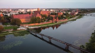 Malbork Castle  Drone view  2024 [upl. by Farly]