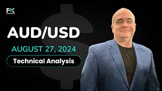 Aussie Dollar Continues to Levitate Forecast amp Technical Analysis by Chris Lewis August 27 [upl. by Anadroj]