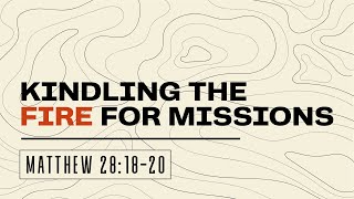 Kindling the Fire for Missions  Dr Edilberto Marasigan  Matthew  Jun 2 2024 [upl. by Sivaj]