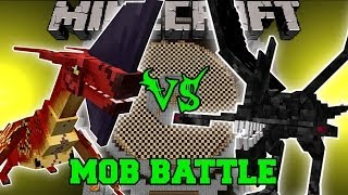 LEONOPTERYX VS NIGHTMARE  Minecraft Mob Battles  OreSpawn amp Mutant Creatures Mods [upl. by Hauger]