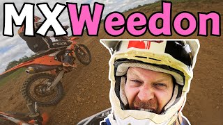 Tasting Dirt at Weedon Motocross Track 21042024 [upl. by Dario467]