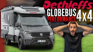 Kann Dethleffs ALLRAD 🔥  Dethleffs Globebus Performance 4x4  Caravan Salon Düsseldorf 2024 [upl. by Nehtanoj]