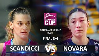 Bronze Final of Courmayeur Cup 2024  Savino Del Bene Scandicci vs Igor Gorgonzola Novara [upl. by Orvas]