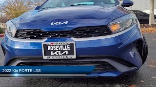 2022 Kia FORTE LXS Roseville Sacramento Folsom Elk Grove Davis [upl. by Lamarre]