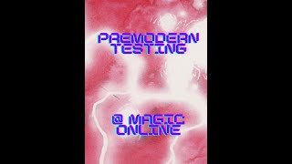 Premodern Online Testing MOL Sligh vs RG Goblins Only game 1 [upl. by Naharba]