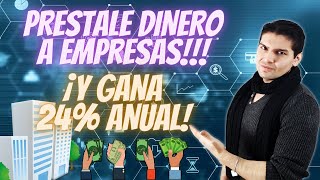 ¡GANA DINERO prestándole a EMPRESAS  FUNDARY créditos a PyMES [upl. by Idnim]