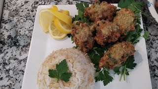 beignets de poulet avec du riz turc👌😋💯🇹🇷 بينيي الدجاج وصفة اقتصادية 👍🥰 [upl. by Doowyah45]