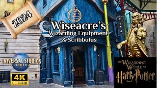 Wiseacres wizarding equipment I Scribbulus I Diagon Alley I Full Tour I Universal Orlando Resort [upl. by Riley]