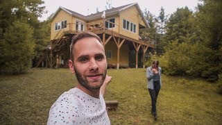 VLOG42  WEEKEND CHALET AU QUEBEC [upl. by Aniras552]