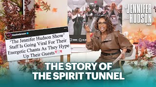 How ‘The Jennifer Hudson Show’ Spirit Tunnel Became a Fan Favorite [upl. by Prentiss154]