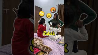 Baccho ko Sabak Sikha Diya 🙄😡 Day 391 minivlog ashortaday tranding shorts [upl. by Yenaled648]