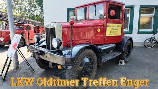 LKW Oldtimer Treffen 2024 beim Kleinbahnmuseum Enger eV [upl. by Seta]