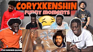 Coryxkenshin Funny Moments Try Not To Laugh [upl. by Noryd]