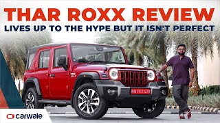 Mahindra Thar Roxx 5 Door Review  More Space More Features Big Boot  Thar for Everyone [upl. by Nairahcaz739]