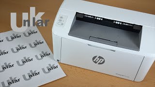 HP LaserJet M110w  Ist er der kleinste und günstigste Laserdrucker [upl. by Dolli249]