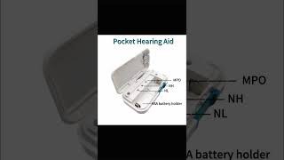 High powerful Digital Hearing Aid For severe to profound hearing loss Earsmate Bodyword Aid G50D [upl. by Korenblat]