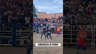 Concursos de rodeo 🤯🤯 rodeos humor vivaelrodeo rodeotime [upl. by Brietta]