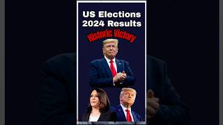 Donald Trumps Historic Victory  2024 United States Elections Result  donaldtrump uselections [upl. by Adnarahs244]