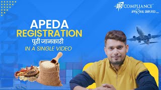 APEDA Registration  Documents for APEDA Registration  How to Apply for APEDA Certificate [upl. by Bertila]