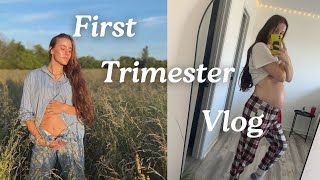 First Trimester Pregnancy Vlog [upl. by Maudie]