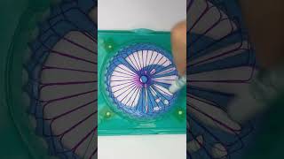 Perfect Waves That Never End Relaxing ASMR Art asmr art spirograph shorts usa satisfying [upl. by Takeshi]