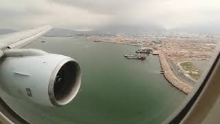 Cathay Pacific Boeing 777300  Flight from Shanghai PVG to Hong Kong HKG Takeoff amp Landing [upl. by Aihsined]