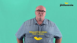 Les tutos Philoxenia  Miguel Escobar chef monteur [upl. by Ahtanamas]