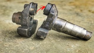 INVALUABLE Engineering  Antique Peter Engine Crankshaft Repaired Using Advanced Engineering Method [upl. by Ginny]