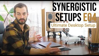 Synergistic Setups  E04 Harbeth P3ESR XD amp the ultimate desktop hifi setup [upl. by Aneelehs]