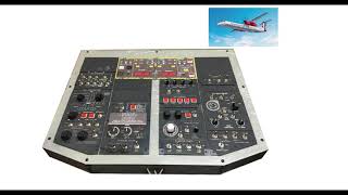 IFS INDIA Dash8 Q400 Style Overhead Panel for Flight Simulator [upl. by Tinya]