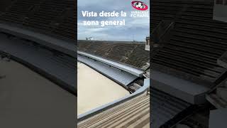 Descubre la vista desde la renovada sección general del Estadio Pirata Fuente shorts [upl. by Ydner]