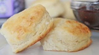 Fluffy Southern Buttermilk Biscuits Recipe [upl. by Llenyt]