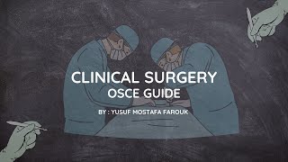 CLINICAL SURGERY OSCE GUIDE by ASM MINDS [upl. by Cardwell]