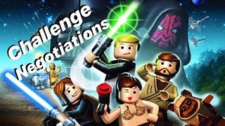 Lego Star Wars The Complete Saga  Challenge  Episode 1 Chapter 1 Negotiations [upl. by Annadal286]