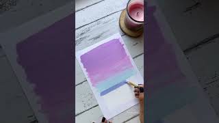 acrylic colour Canvas paper painting ideas🏵️💐 [upl. by Lanna]