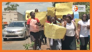 Residents of Chepilat village Bomet stage protests over increased cases of defilement and sodomy [upl. by Yerffe]