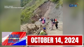 Unang Balita sa Unang Hirit OCTOBER 14 2024 HD [upl. by Elleivad351]