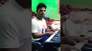 a mere Humsafar Hindi cover song piano playing Deewan Nanda  short video [upl. by Ahsienel414]