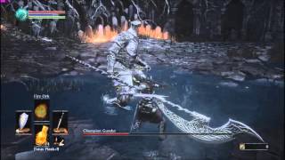 Dark Souls 3 SL1  Champion Gundyr no parry no damage [upl. by Aihselat]