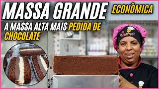 A MASSA ALTA MAIS PEDIDA DE CHOCOLATE [upl. by Eitac]