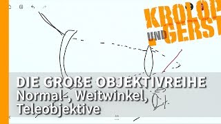 Normal Weitwinkel Teleobjektive  Die große Objektivreihe  732 📷 Krolop amp Gerst [upl. by Sinne]