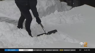 New Jersey Sees Near Record Snowfall After Winter Storm [upl. by Annasoh926]