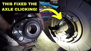 Installing Thrust Washer on 2010 Camaro Rear Wheel Axle Assembly [upl. by Goran849]