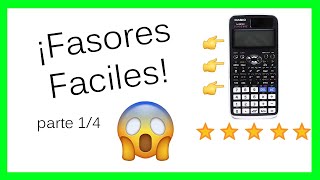 ☑ Fasores  Convertir números Polares a Rectangulares con calculadora parte 14 [upl. by Rema]