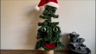 Gemmy Animated 1997 Douglas Fir Christmas Tree 🌲 [upl. by Eimot]