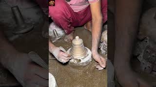 Big Size Temple Bell Making In Factory  Temple Bell Making viralvideo templebell [upl. by Maloy]